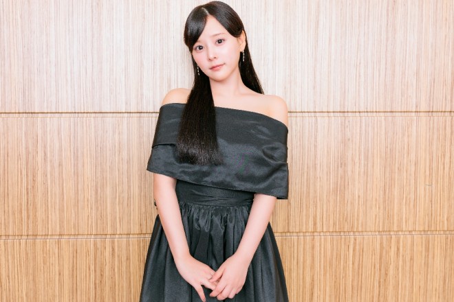 Nagisa Saito as Ruby, the daughter of legendary idol Ai, in the live-action Oshi no Ko. Photo by Yoshiki Ono
